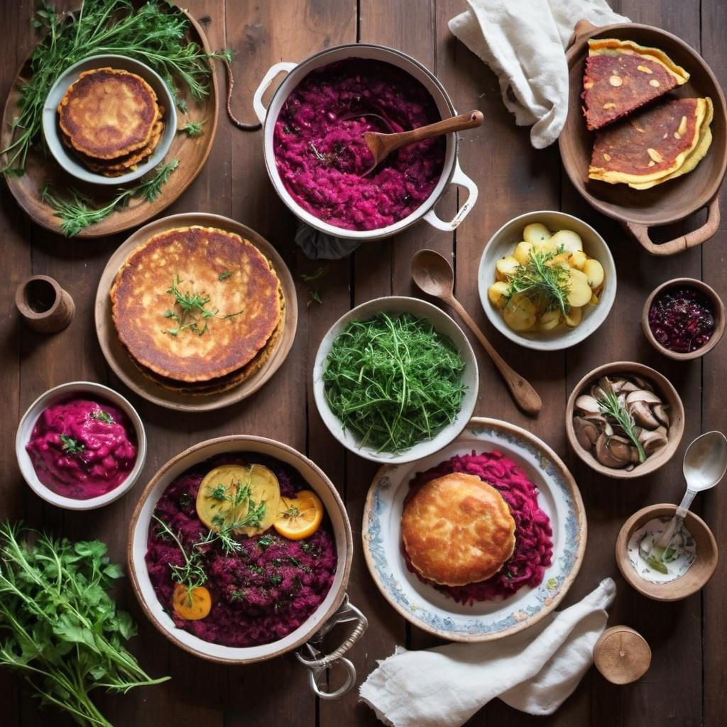 Russian Vegan Comfort Food: Plant-Based Recipes with Soul