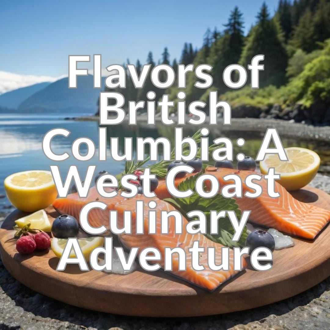 Flavors of British Columbia: A West Coast Culinary Adventure