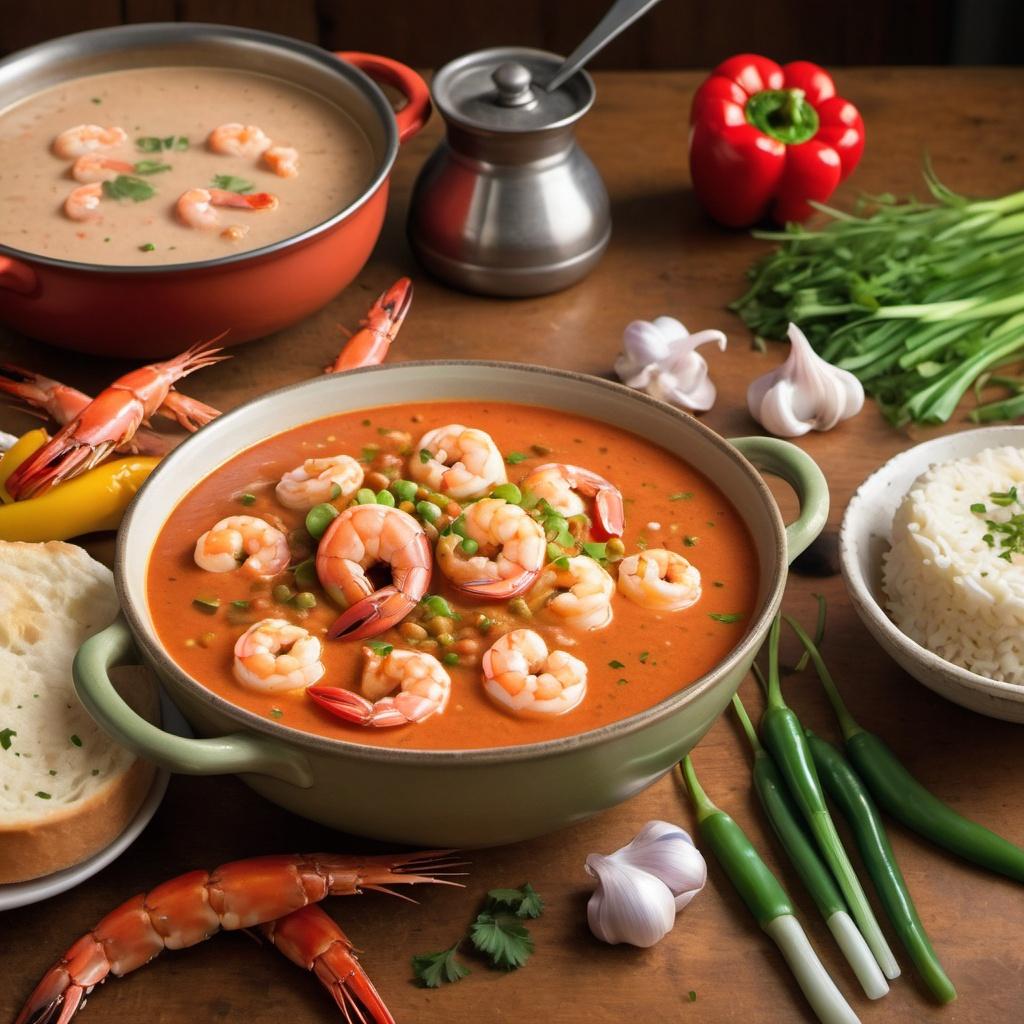 The Creole Soup Book: Bisques, Etouffees, and More