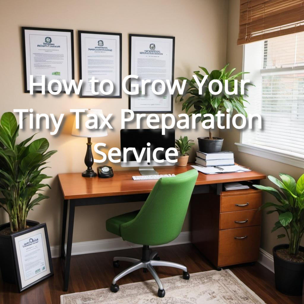 How to Grow Your Tiny Tax Preparation Service