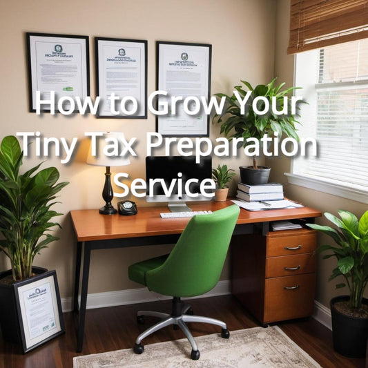 How to Grow Your Tiny Tax Preparation Service