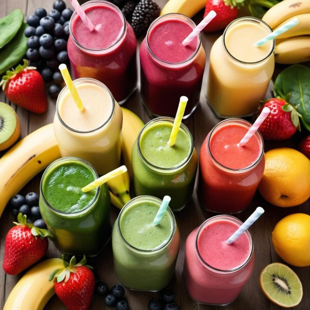 20 Classic Smoothies and Juices