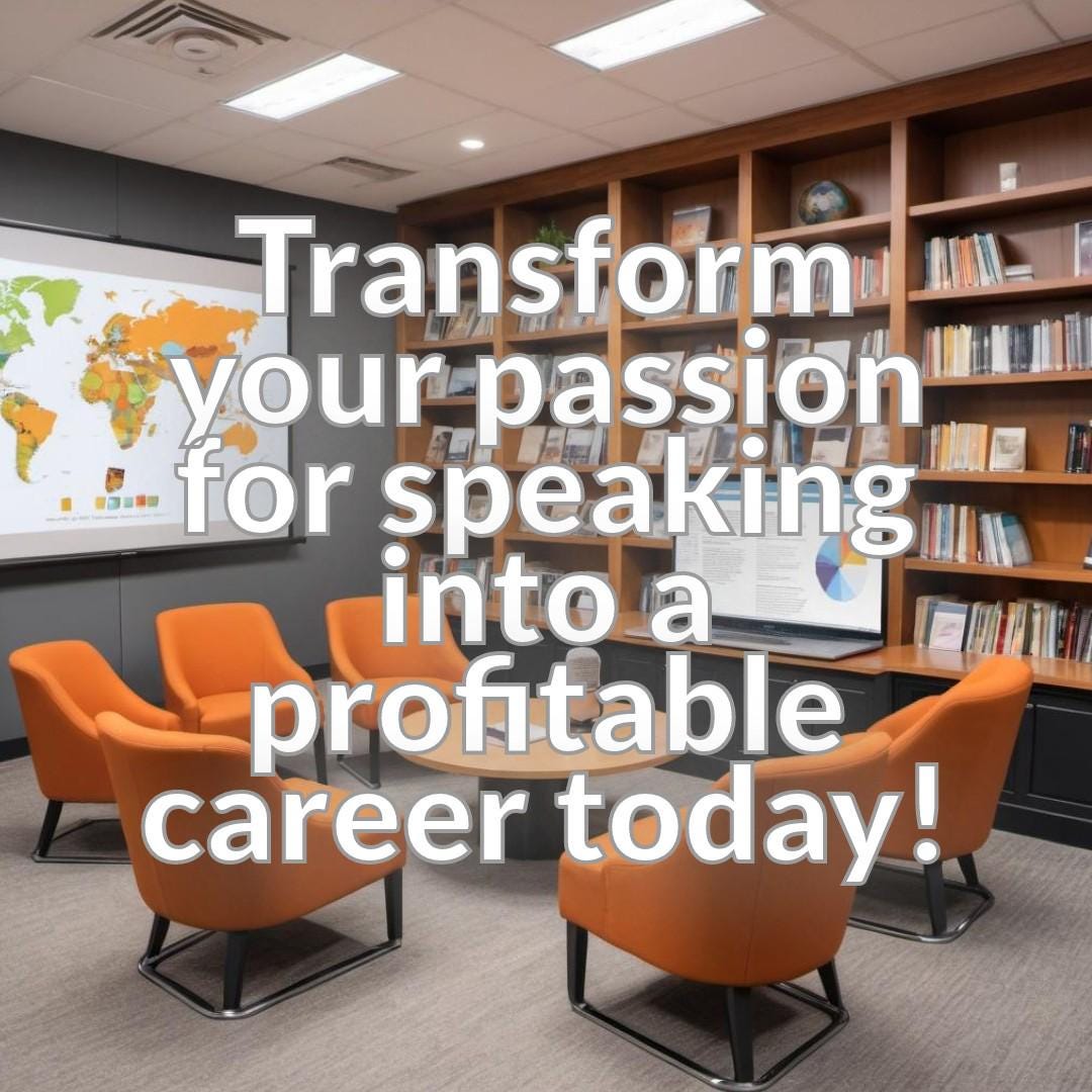 Launch Your Speaking Business and Earn Income by Teaching - A Step-by-Step Guide to Building a Rewarding Career in Public Speaking