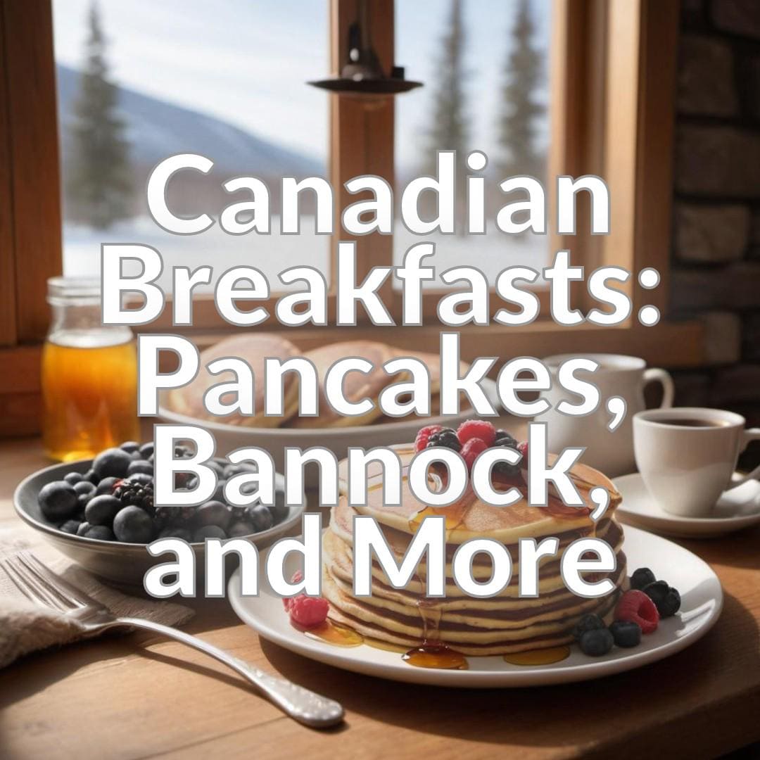 Canadian Breakfasts: Pancakes, Bannock, and More