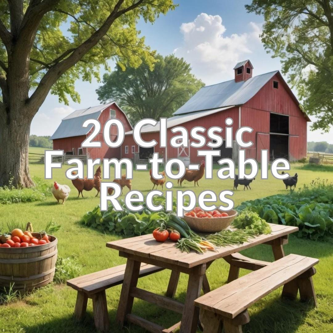 20 Classic Farm-to-Table Recipes