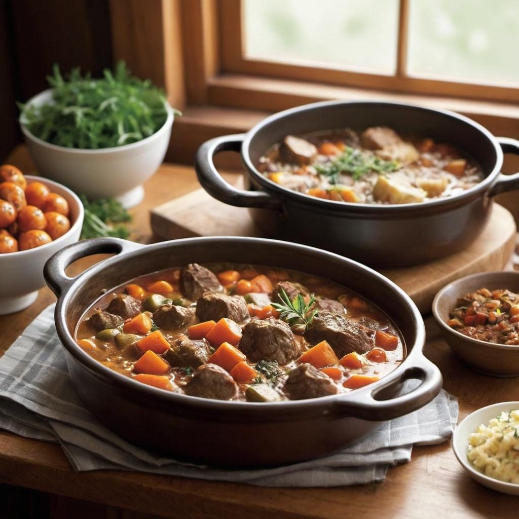 Hearty Soulful Stews  Casseroles 20 Delicious Recipes