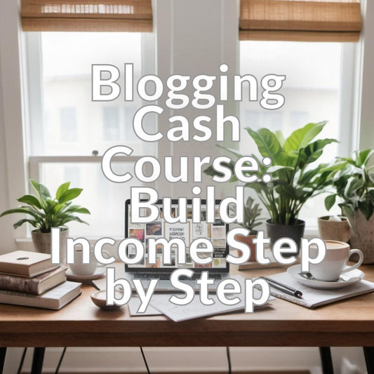 Blogging Cash Course: Build Income Step by Step