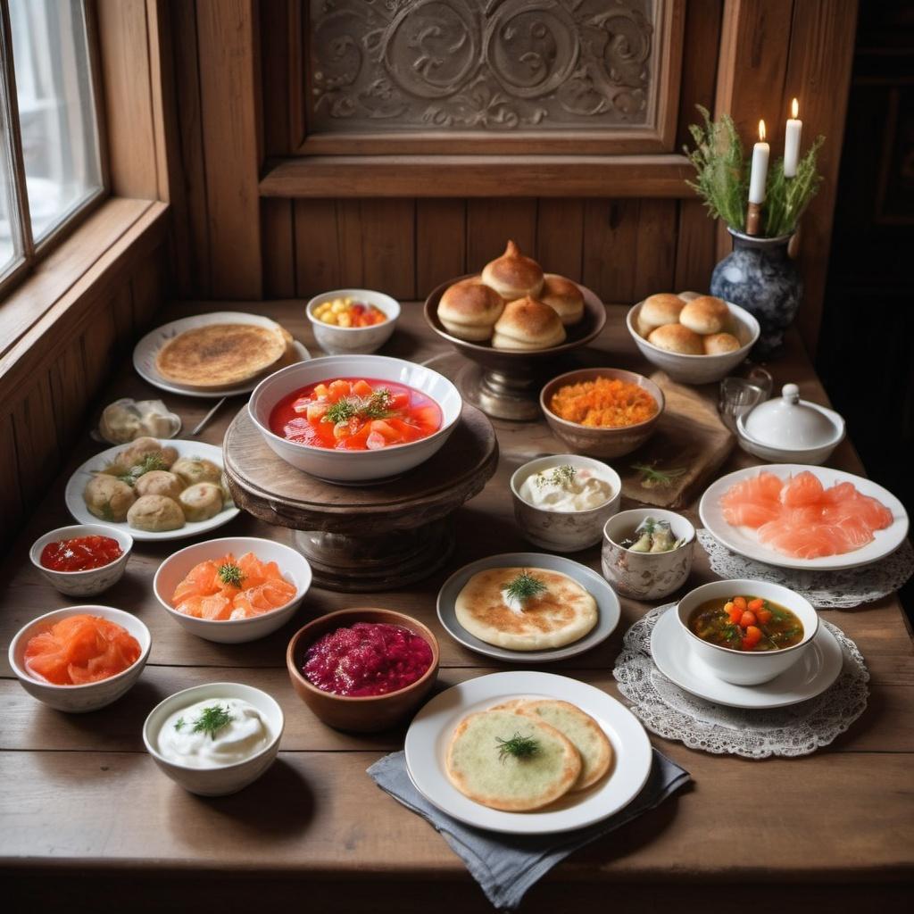 From Borscht to Blini: A Journey Through Russian Cuisine