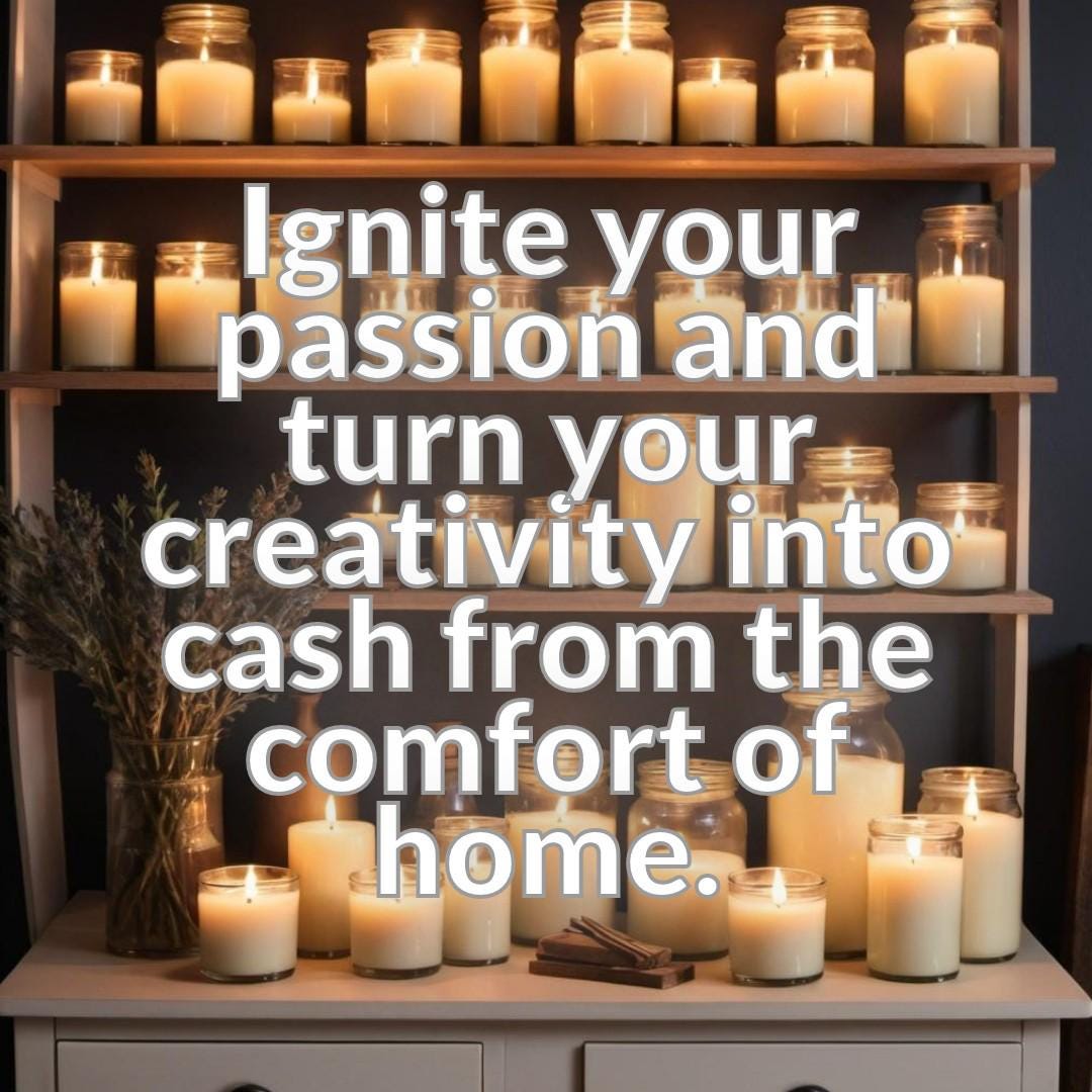 Candle Business Accelerator - Transform Your Passion into Profit from Home to Market