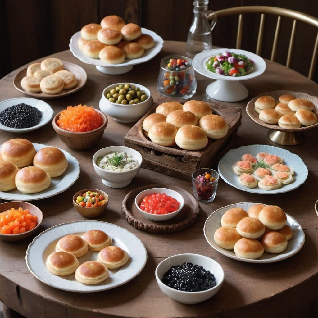 Russian Snacks & Small Plates: Perfect for Gatherings