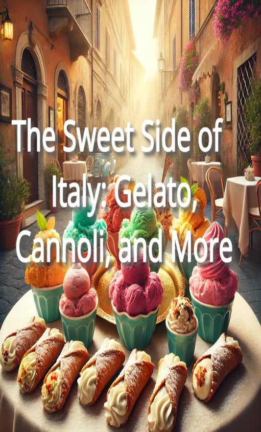 The Sweet Side of Italy: Gelato, Cannoli, and More