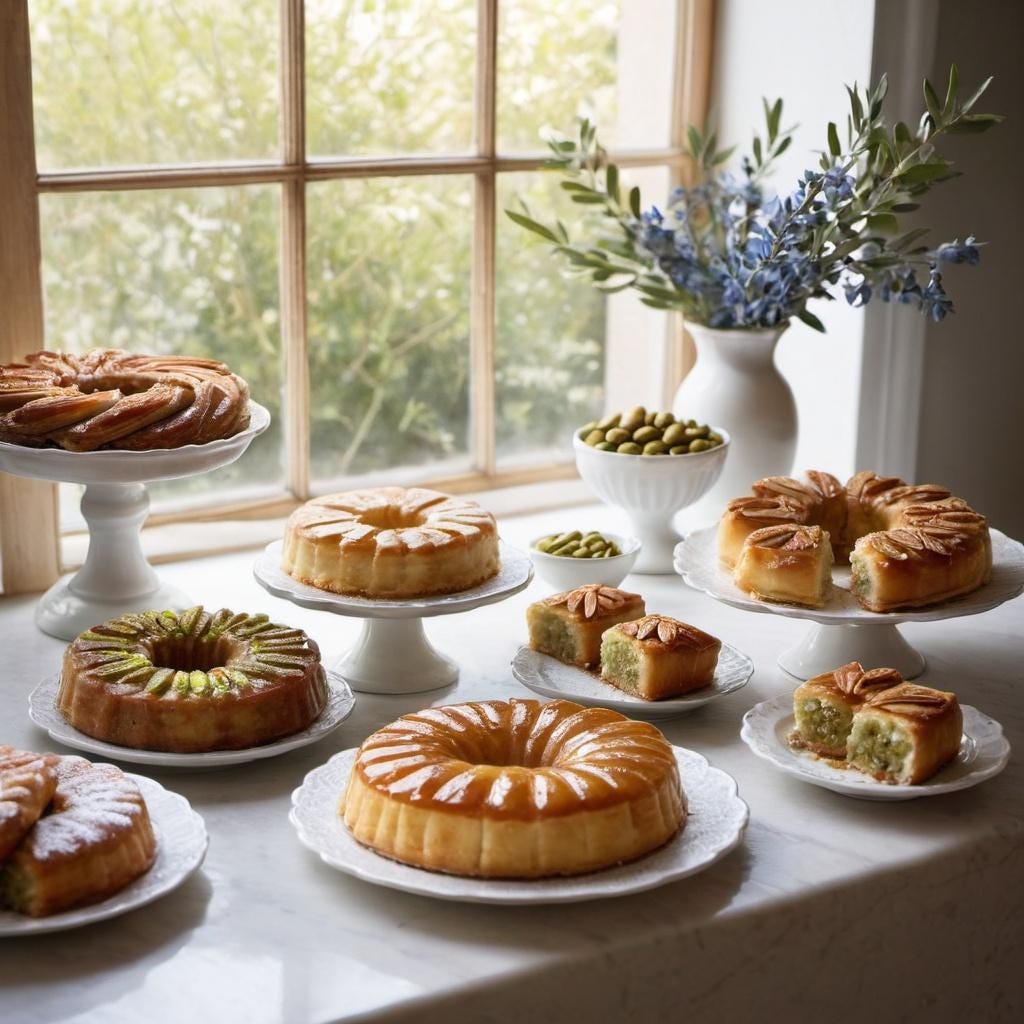 Greek Desserts Made Easy: Cakes, Pastries, and More