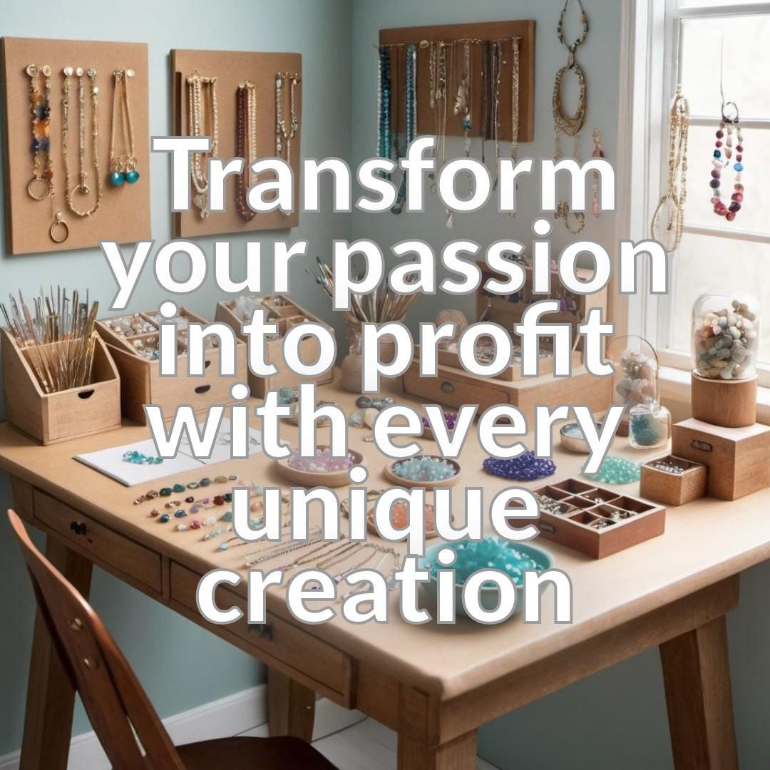 Launch Your Handmade Jewelry Business - A Step-by-Step Guide to Crafting and Selling Unique Accessories