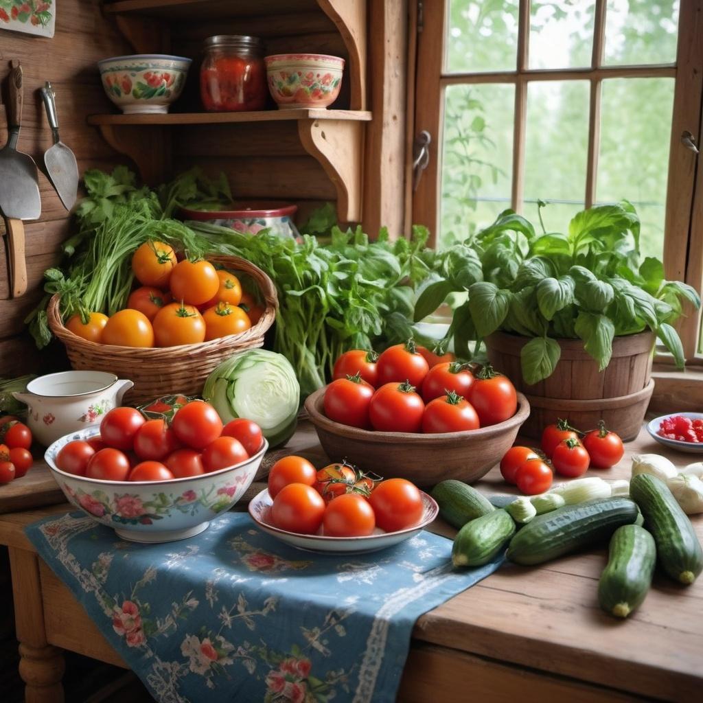 From the Dacha to Your Kitchen: Russian Recipes with Fresh Produce
