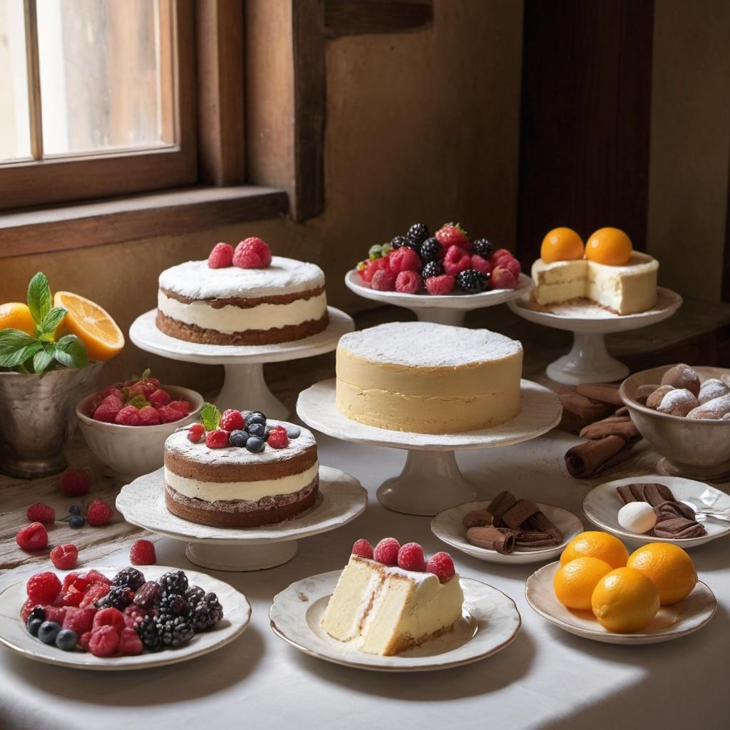 Italian Desserts Made Easy: Cakes, Gelato, and More