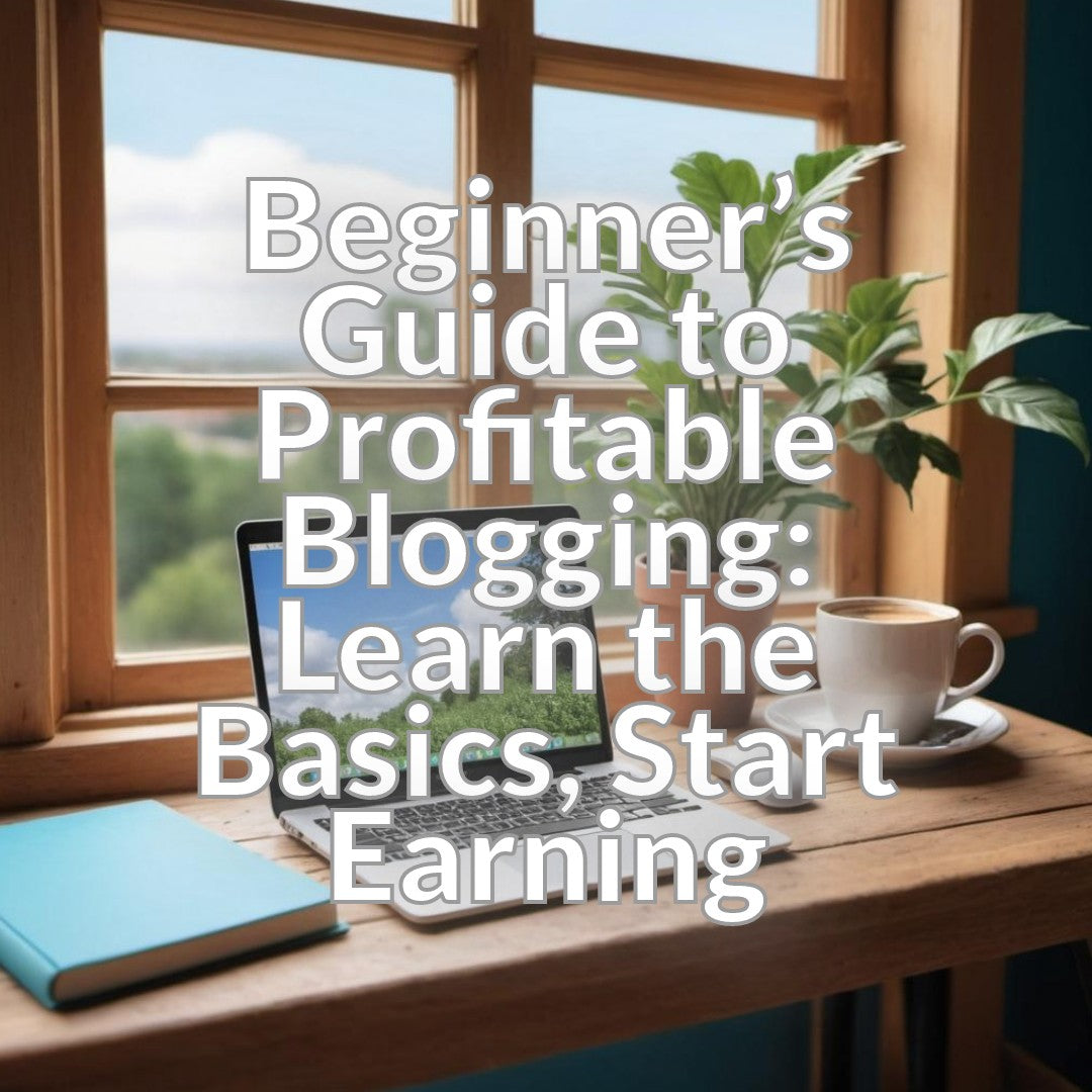 Beginner's Guide to Profitable Blogging: Learn the Basics, Start Earning