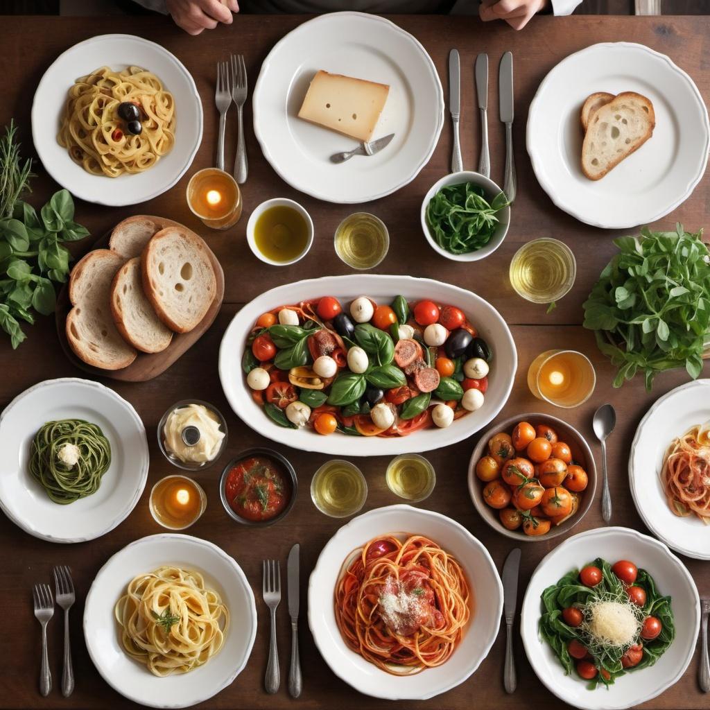 The Rustic Italian Table: Hearty Recipes for Every Season