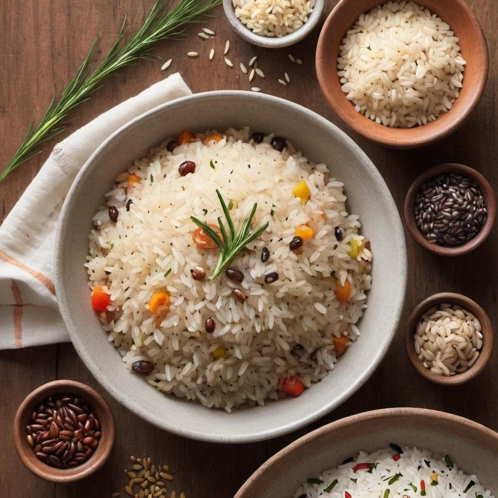 Greek Rice and Grains: Pilafs, Risottos, and More