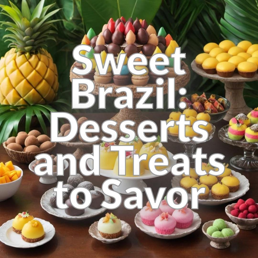 Sweet Brazil: Desserts and Treats to Savor