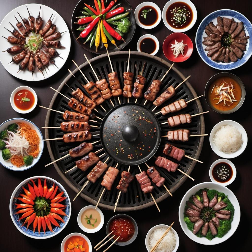 The Chinese BBQ Cookbook: Grilled and Roasted Favorites