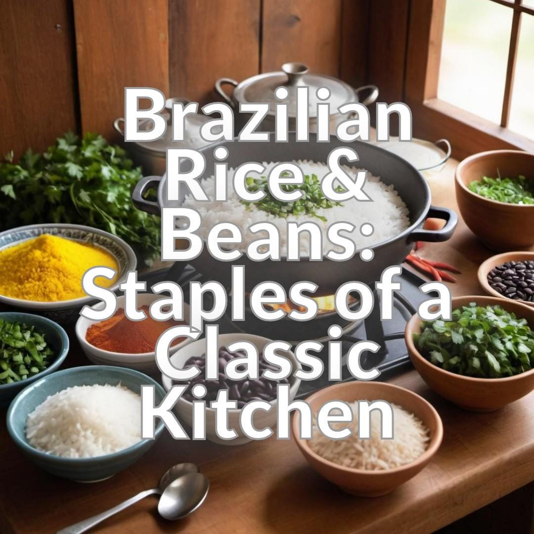 Brazilian Rice & Beans: Staples of a Classic Kitchen