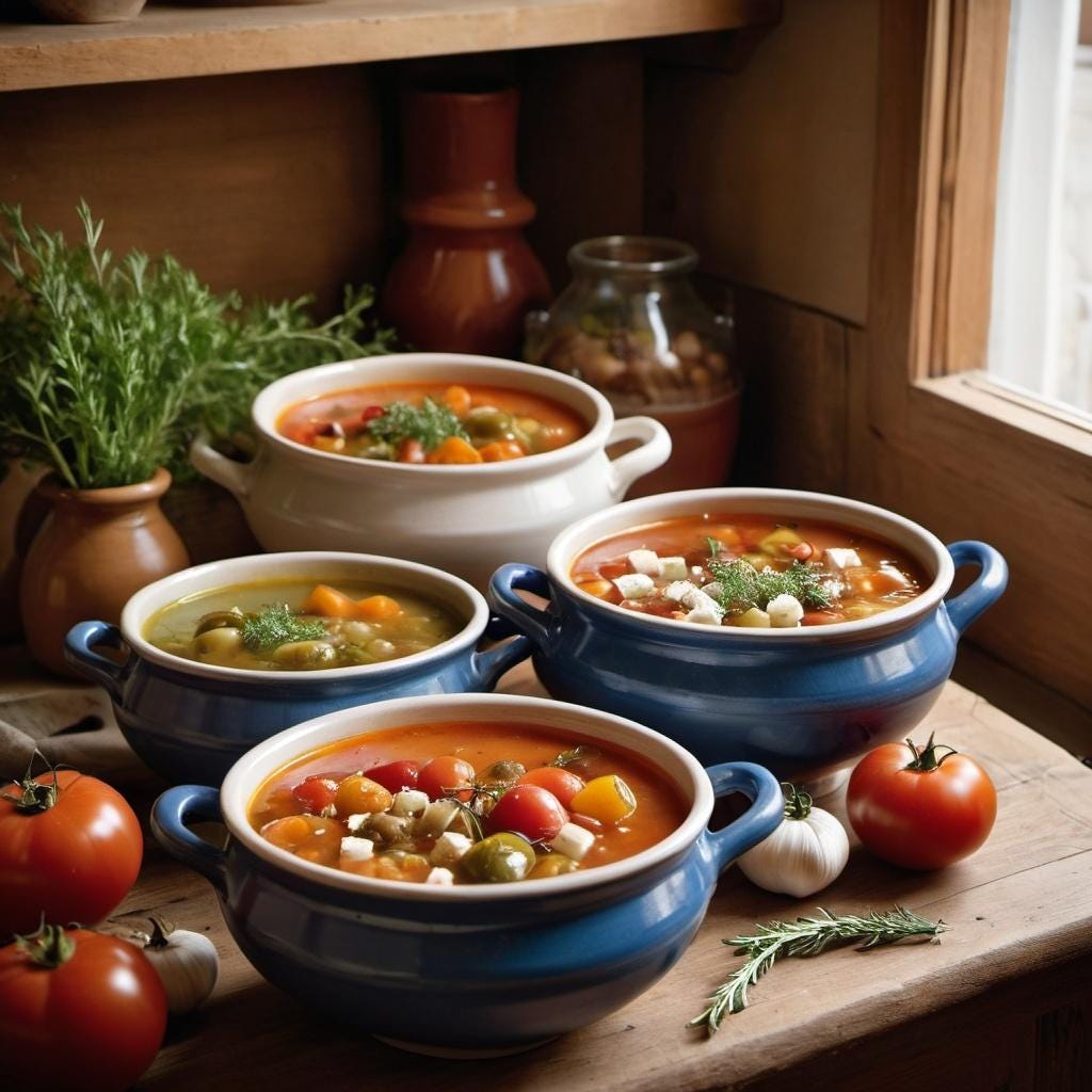 Rustic Greek Soups and Stews: Warm Bowls for Every Season