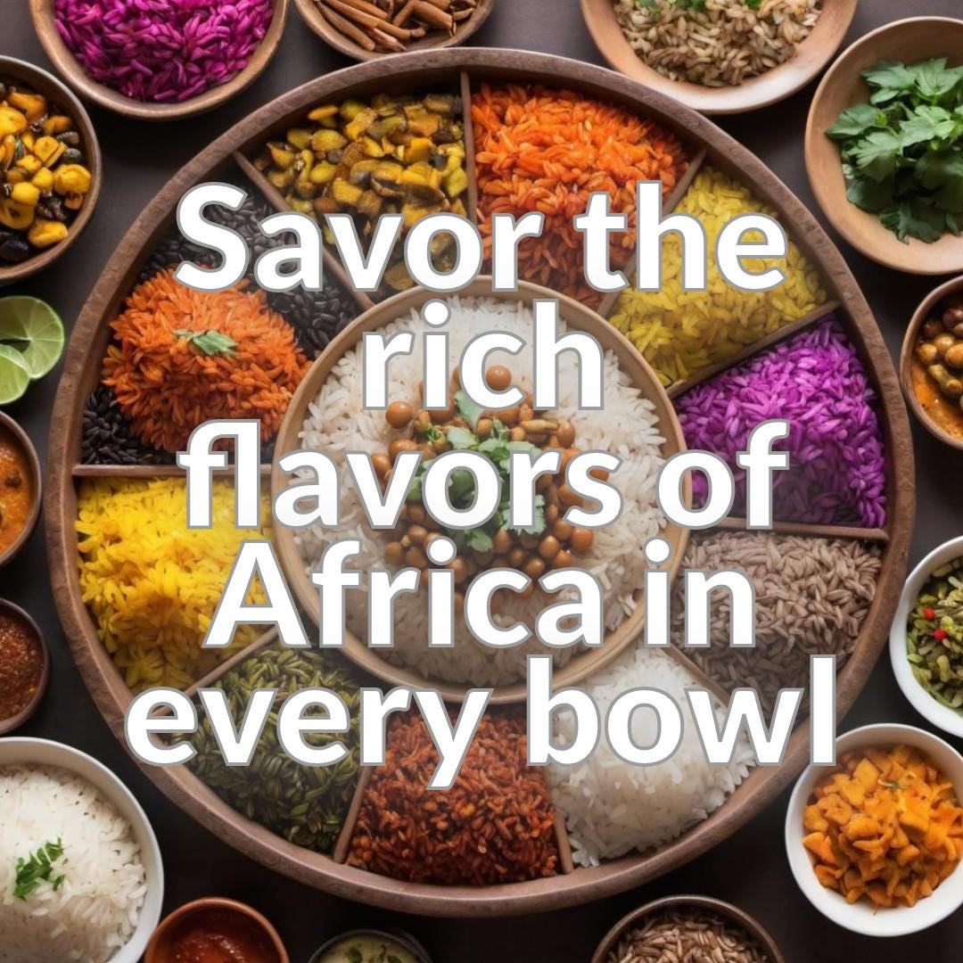 African Rice Dishes: From Joloff to Pilaf
