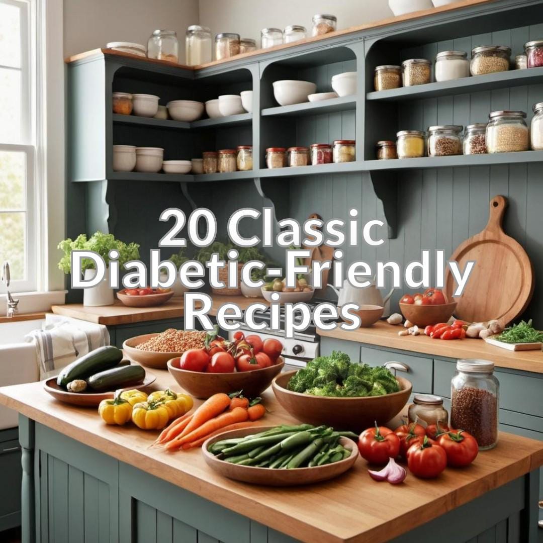 20 Classic Diabetic-Friendly Recipes