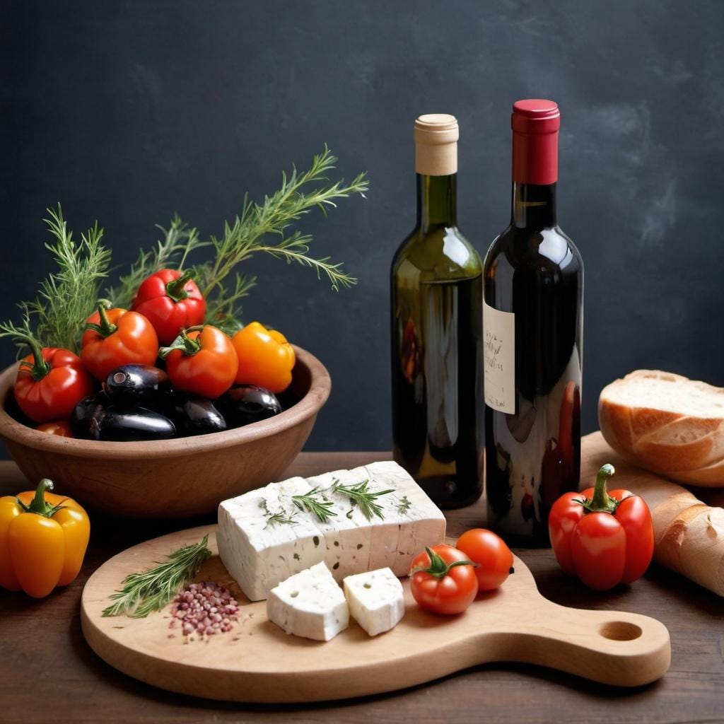The Greek Pantry: Essential Ingredients and Recipes