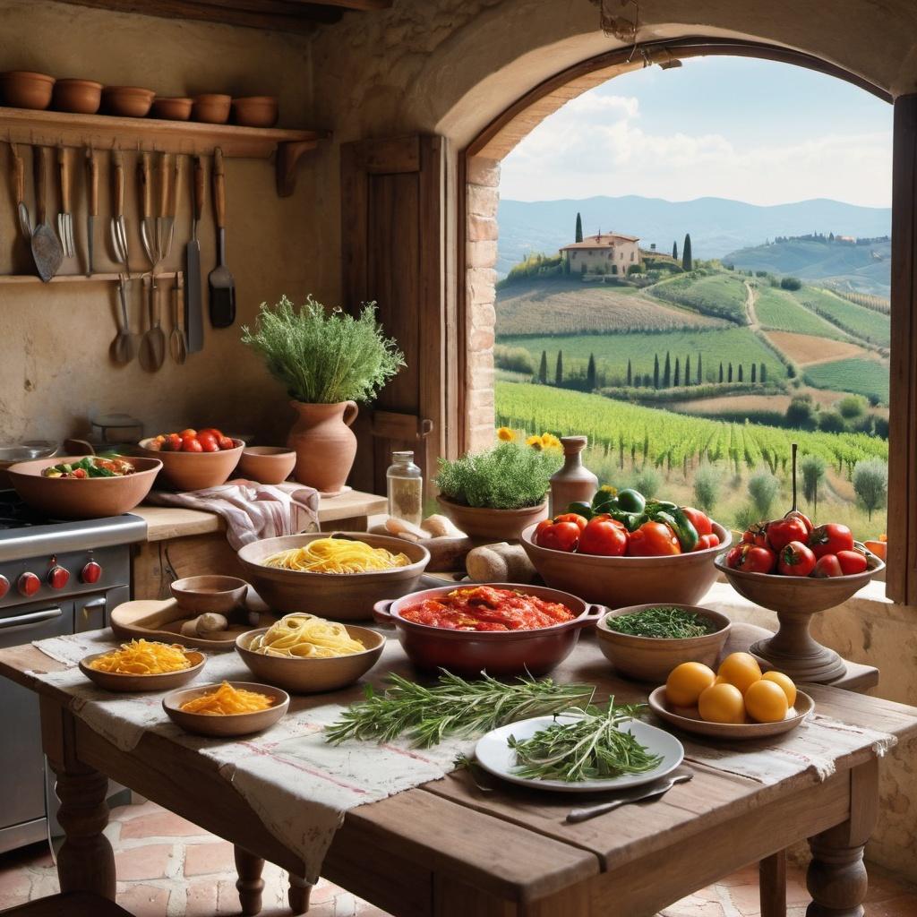 The Rustic Italian Table: Hearty Recipes for Every Season