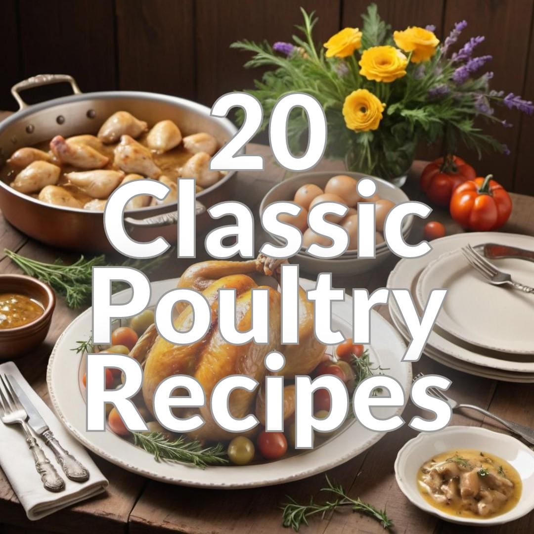 20 Classic Poultry Recipes
