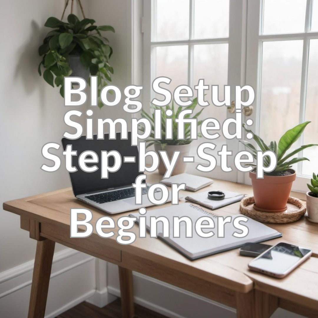 Blog Setup Simplified: Step-by-Step for Beginners