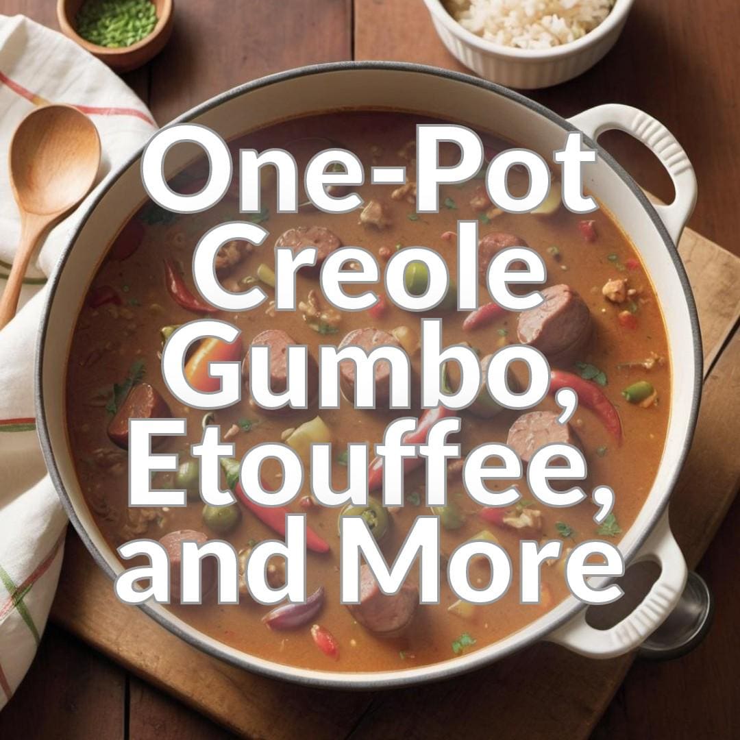 One-Pot Creole: Gumbo, Etouffee, and More