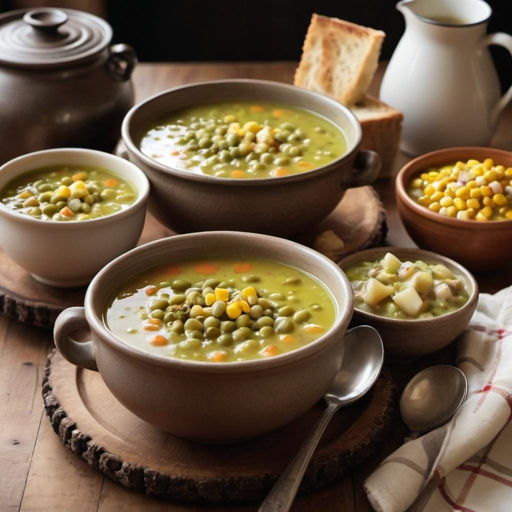 Rustic Canadian Soups: Split Pea, Chowder, and More