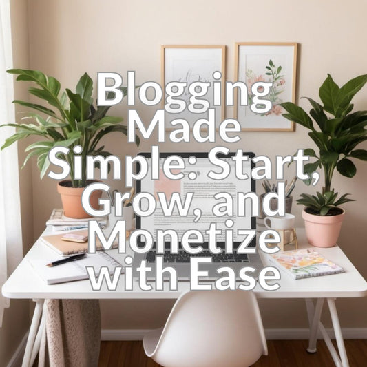 Blogging Made Simple: Start, Grow, and Monetize with Ease