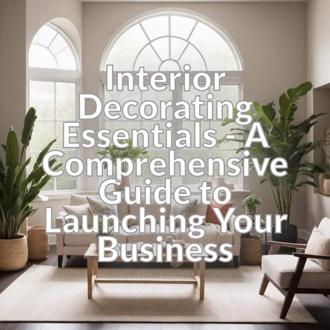 Interior Decorating Essentials - A Comprehensive Guide to Launching Your Business