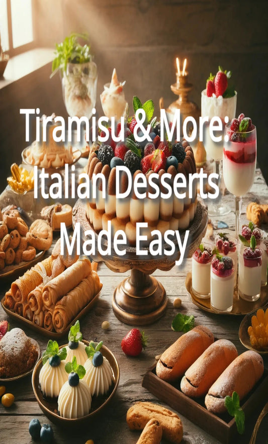Tiramisu & More: Italian Desserts Made Easy