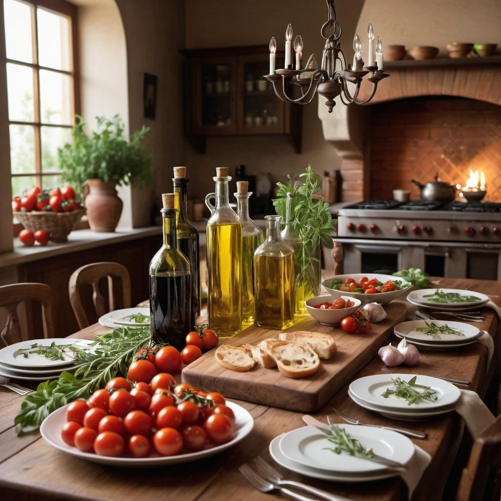 The Italian Dinner Table: Recipes for Family Gatherings