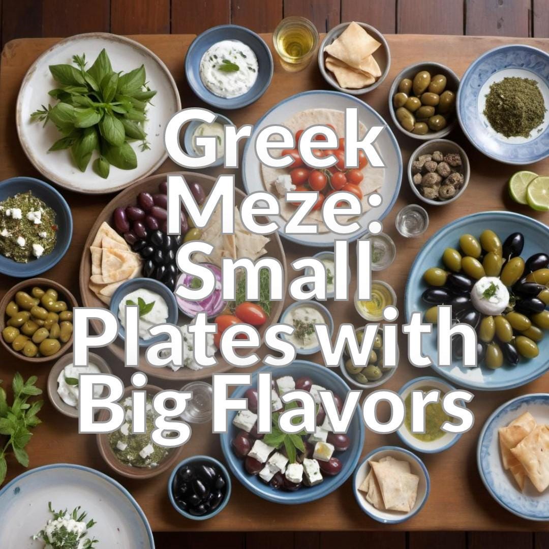Greek Meze: Small Plates with Big Flavors