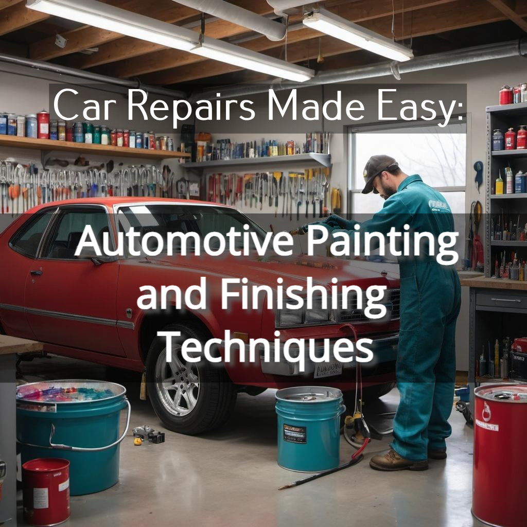 Car Repairs Made Easy: Automotive Painting and Finishing Techniques
