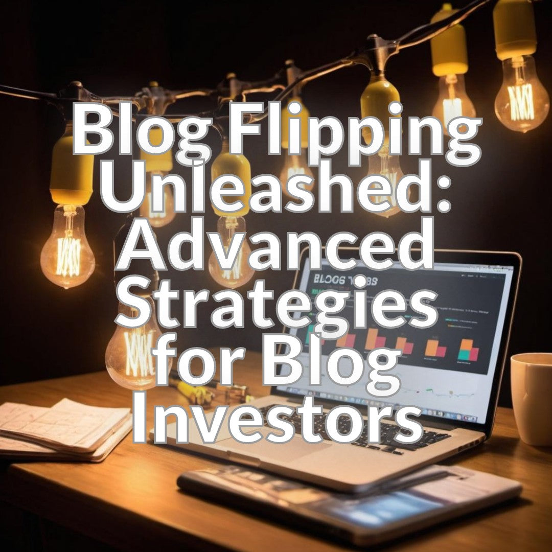 Blog Flipping Unleashed: Advanced Strategies for Blog Investors