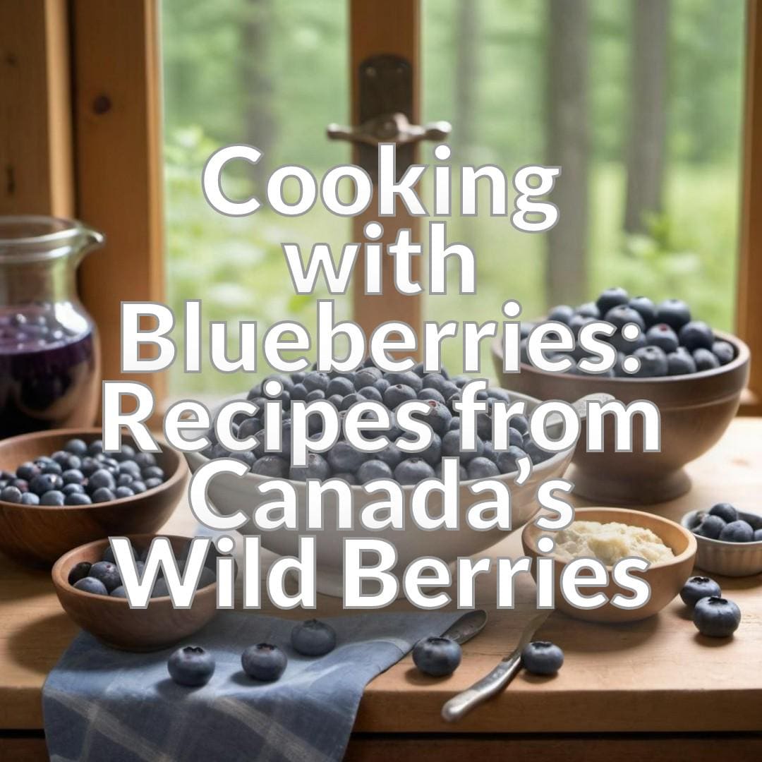 Cooking with Blueberries: Recipes from Canada’s Wild Berries