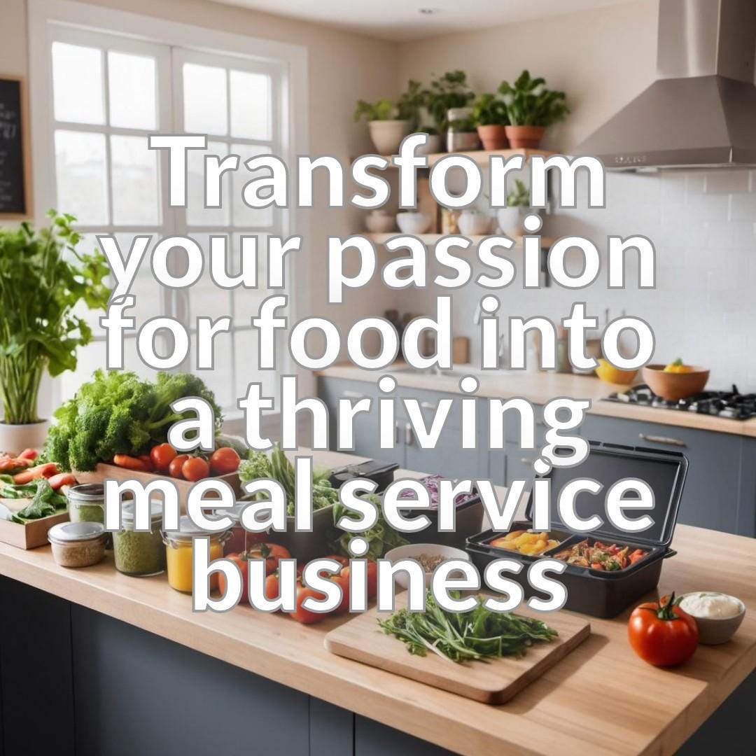 Launch Your Own Food Preparation and Meal Delivery Service - A Comprehensive Guide to Starting and Growing Your Business