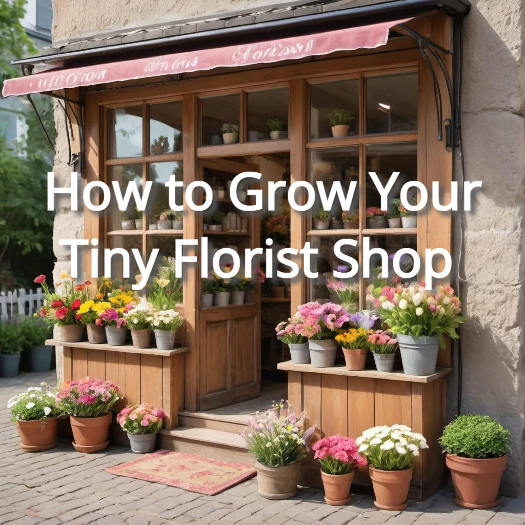 How to Grow Your Tiny Florist Shop