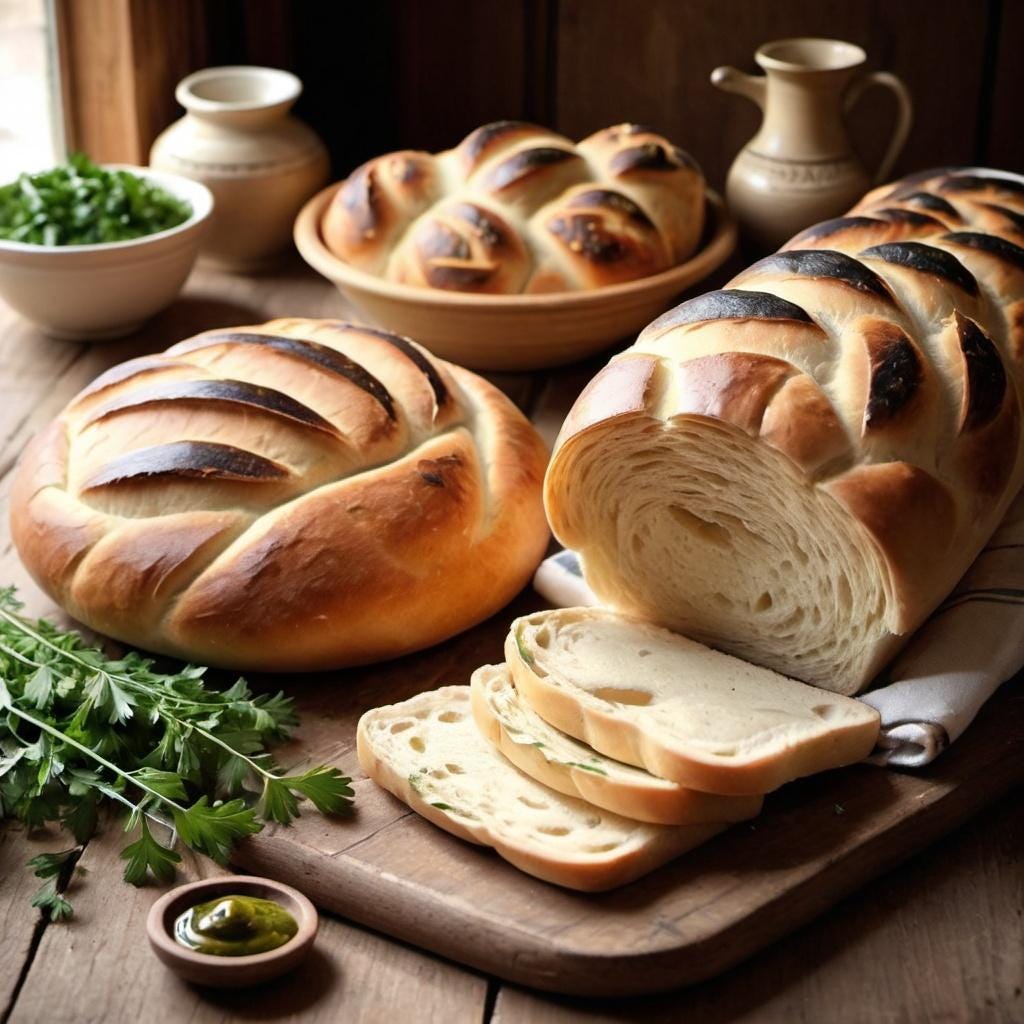 The Greek Bread Book: Pita, Tsoureki, and Beyond