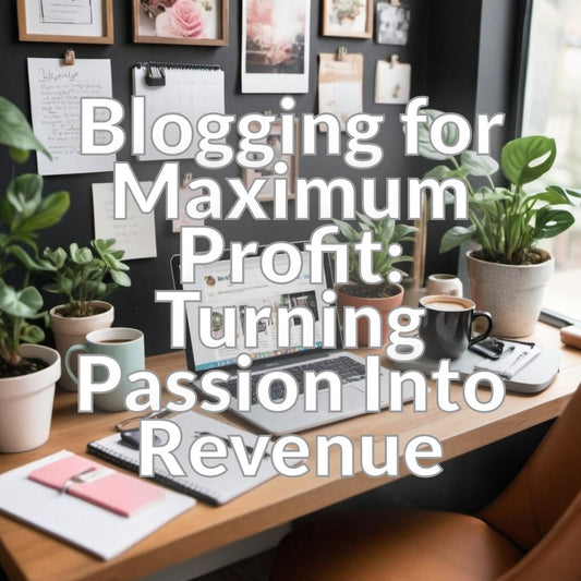 Blogging for Maximum Profit: Turning Passion Into Revenue