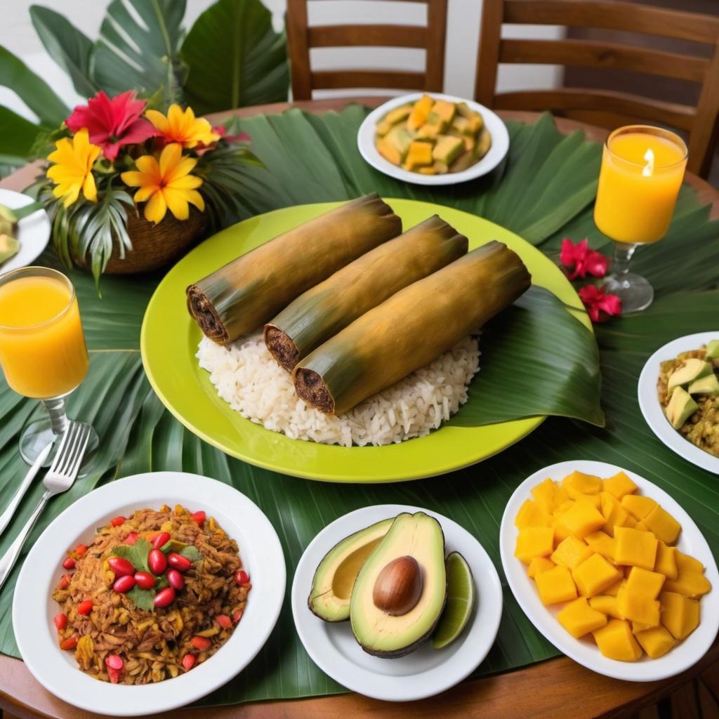 From Lech�n to Pasteles: A Puerto Rican Holiday Table