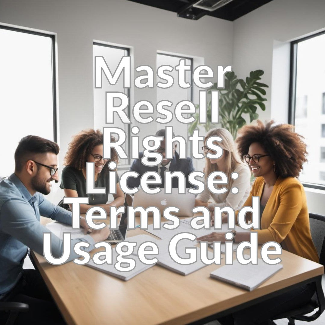 Master Resell Rights License: Terms and Usage Guide
