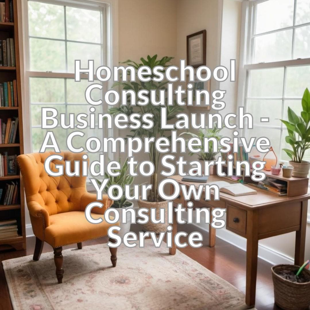 Homeschool Consulting Business Launch - A Comprehensive Guide to Starting Your Own Consulting Service