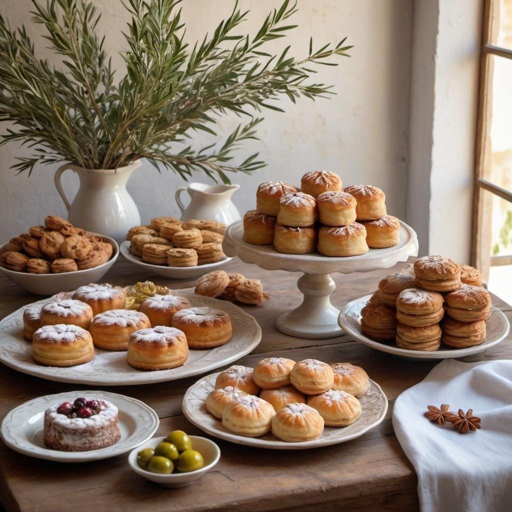 Sweet Greek Treats: Pastries, Cakes, and Cookies